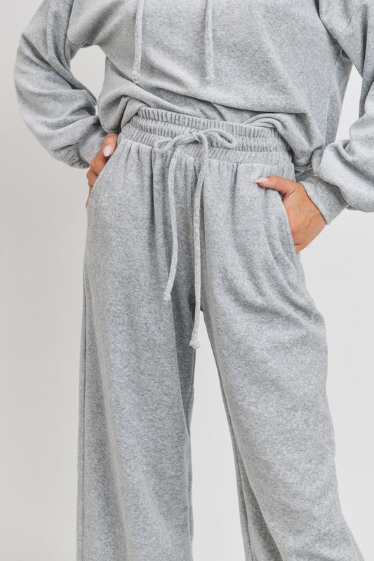 Chill Girl Velour Jogger Set