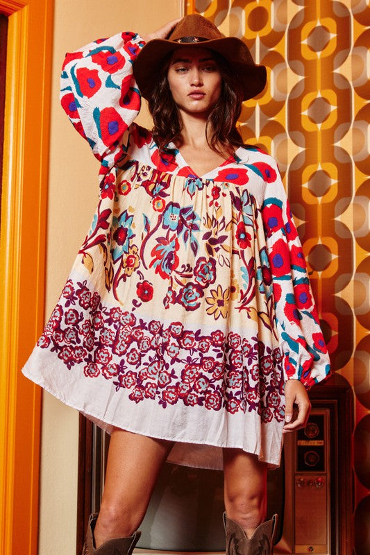 Lover Girl Long Sleeve Dress