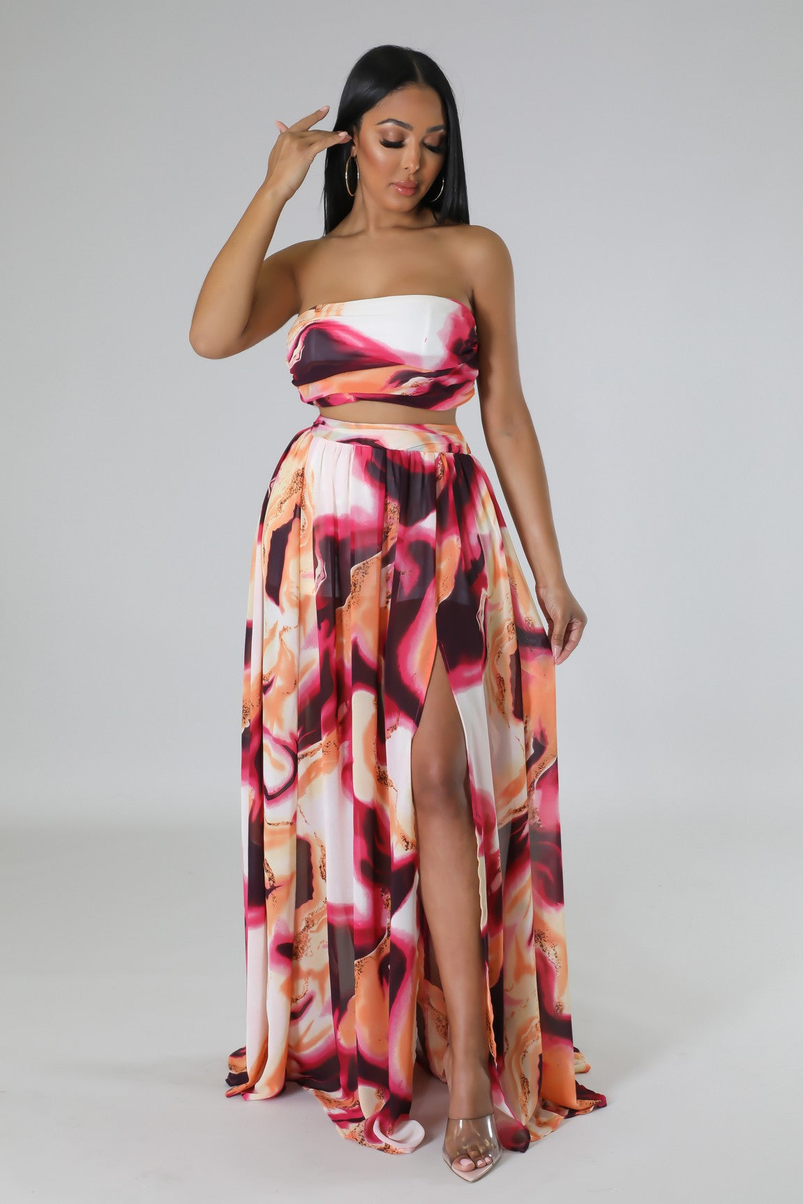 Tropic Nights Skirt Set