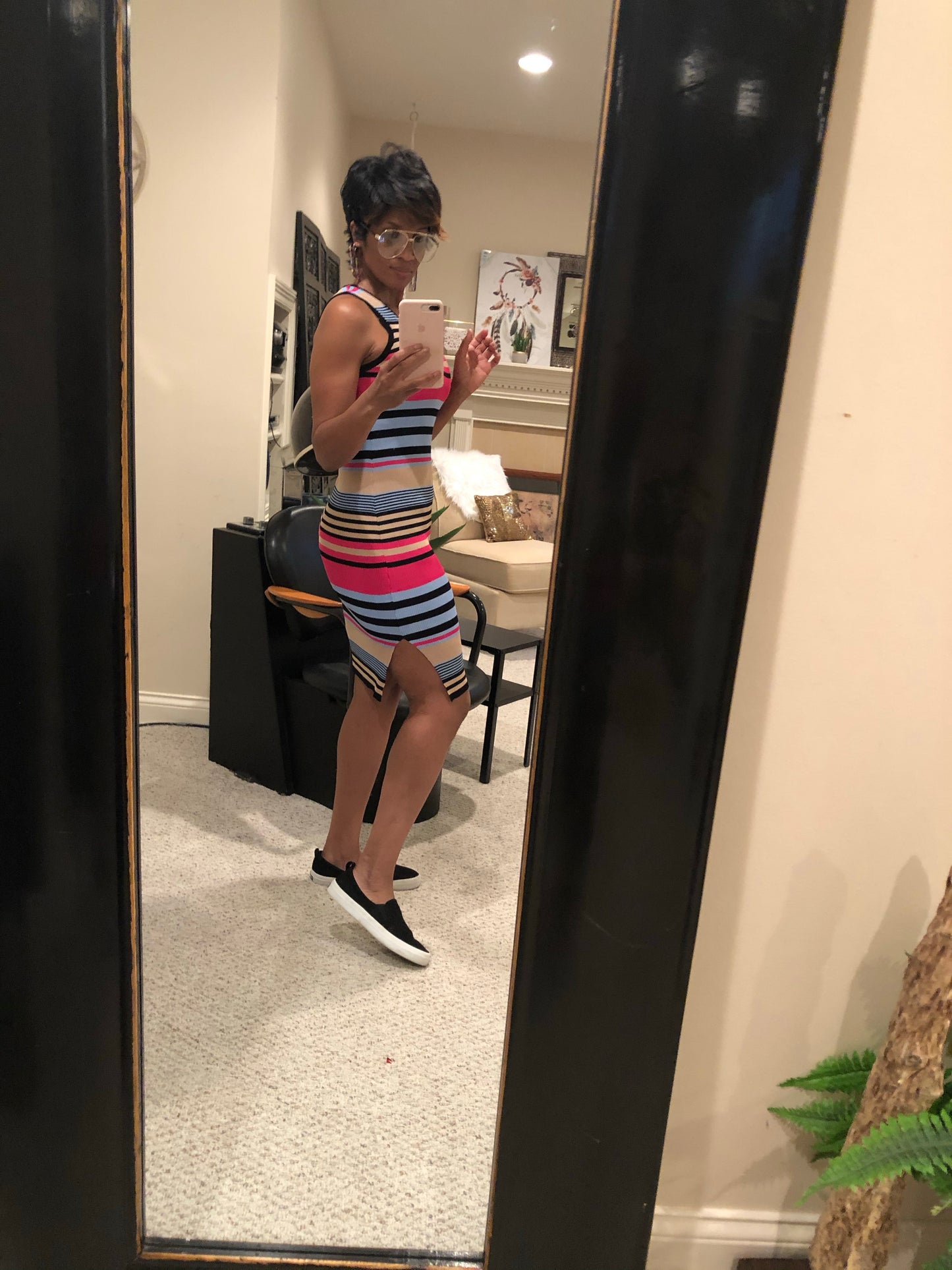 Felicia Fuchsia Dress