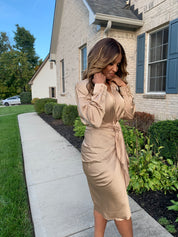 She’s Golden Midi-Dress