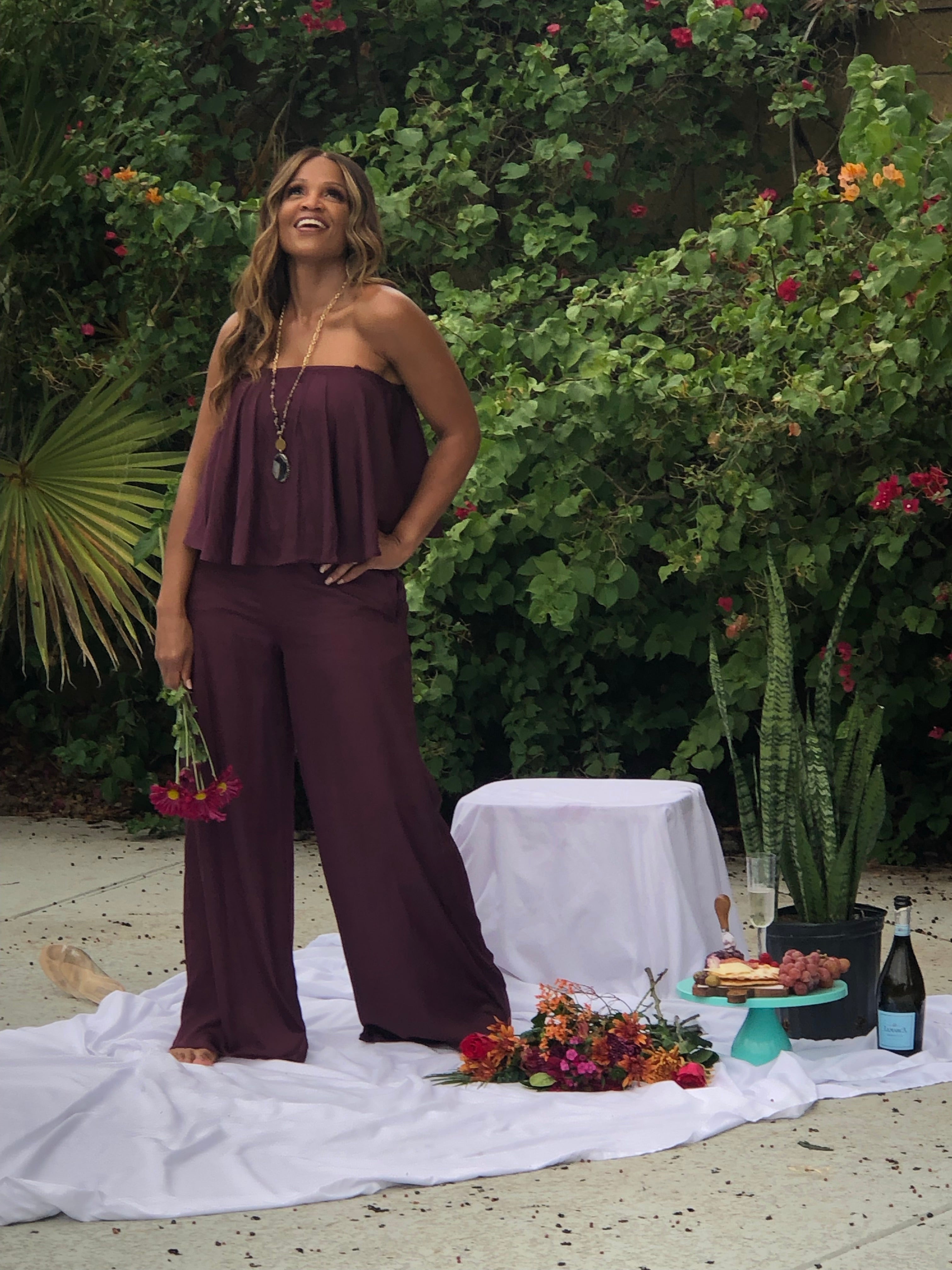 Merlot Jumpsuit