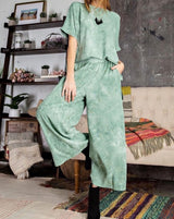 Say It With Sage Pants Set