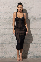 New York Nights Bodycon Dress