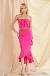 If These Curves Could Talk Pink Mermaid Dress