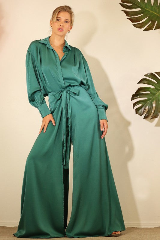 Lauren Wide Leg Pant Set