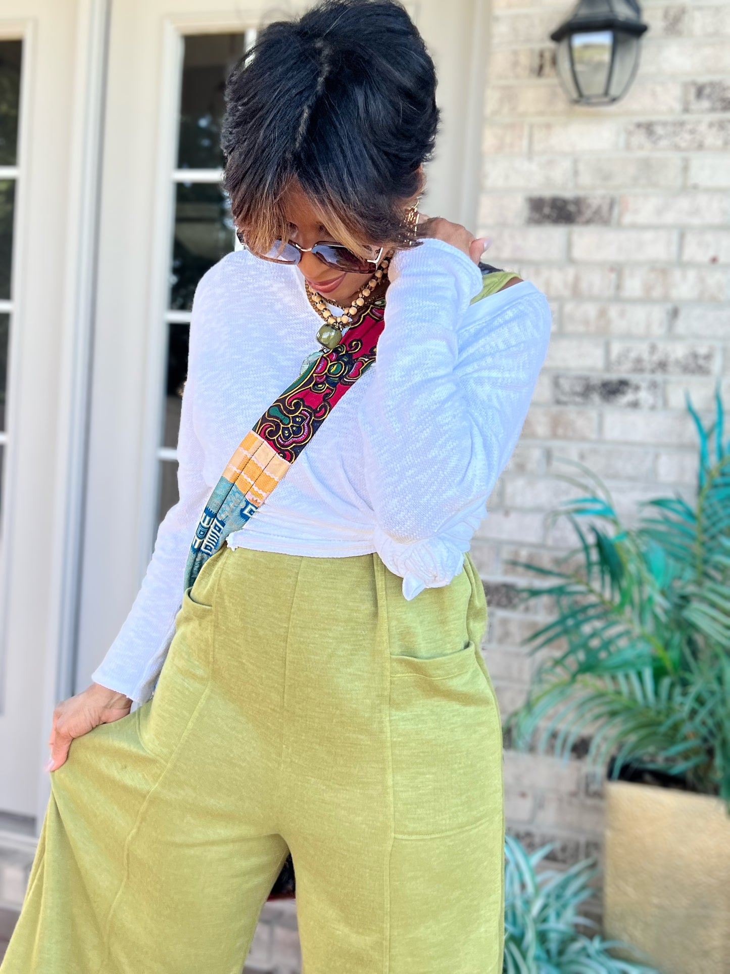 Rare Feelings Kiwi Jumpsuit