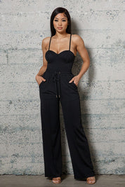 Bustier Bodysuit Pants Set