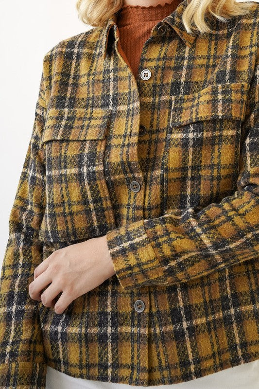Mustard Tweed Jacket