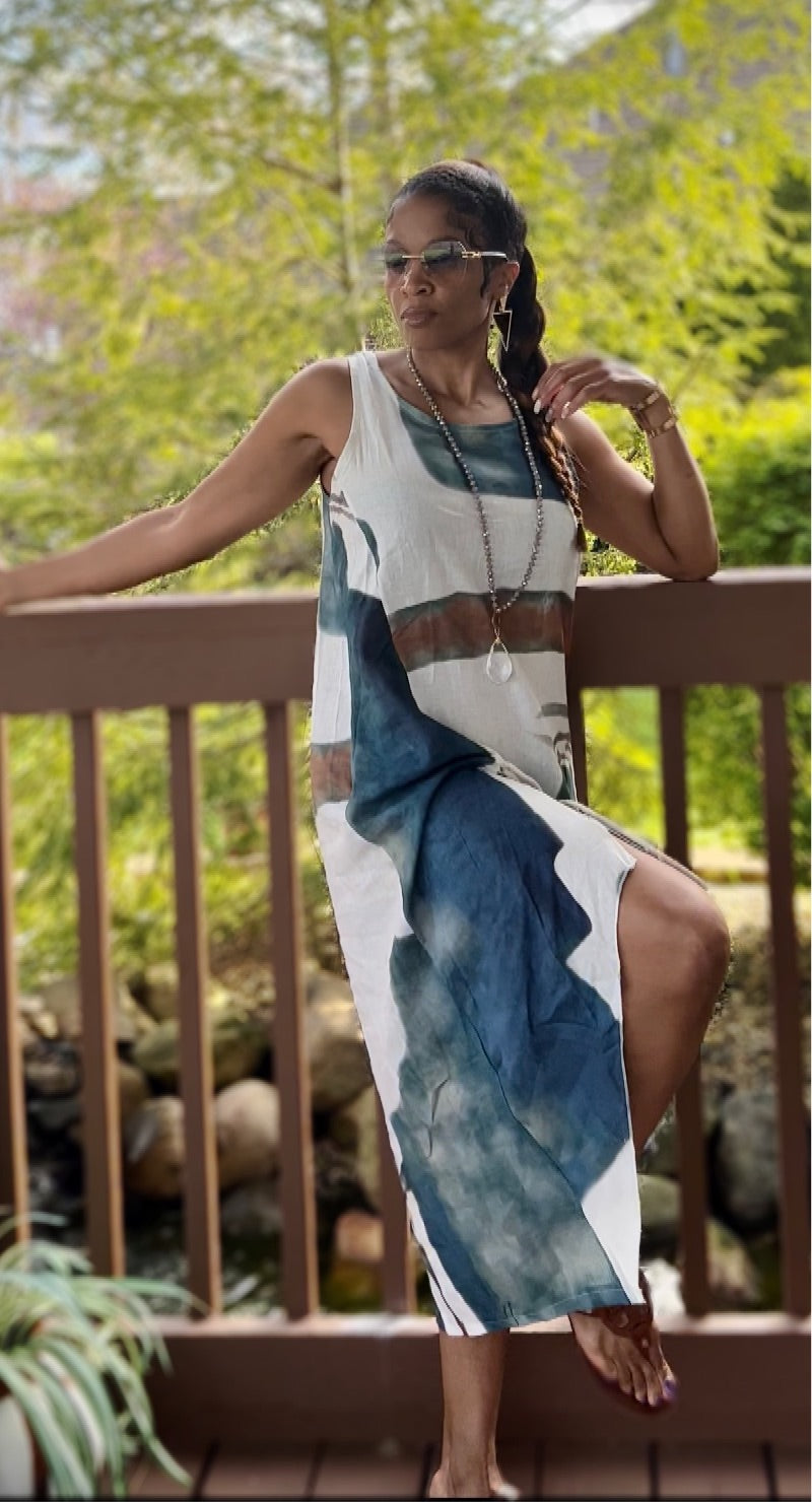 Egypt Linen Dress