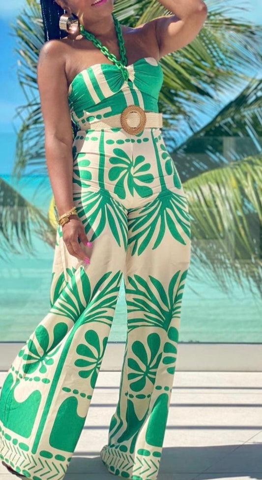 Elysees Tropical Pants Set