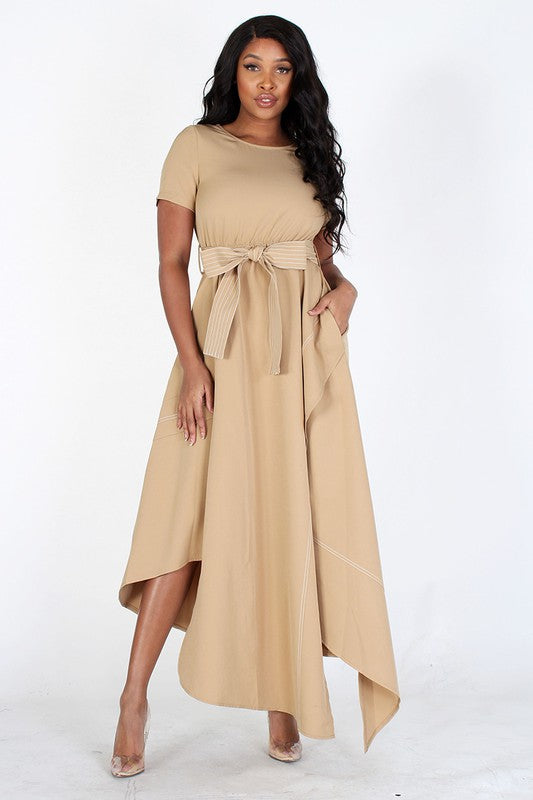 Spoil Her Asymmetric Dress
