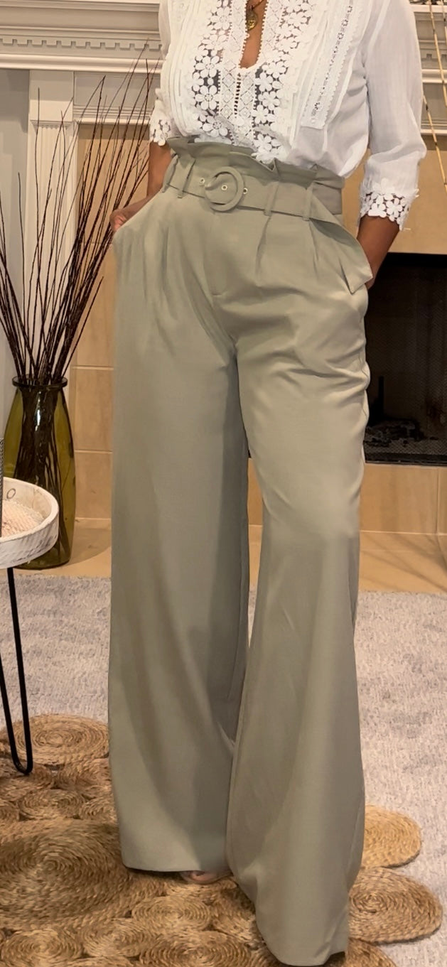 Sabrine Wide Leg Pant