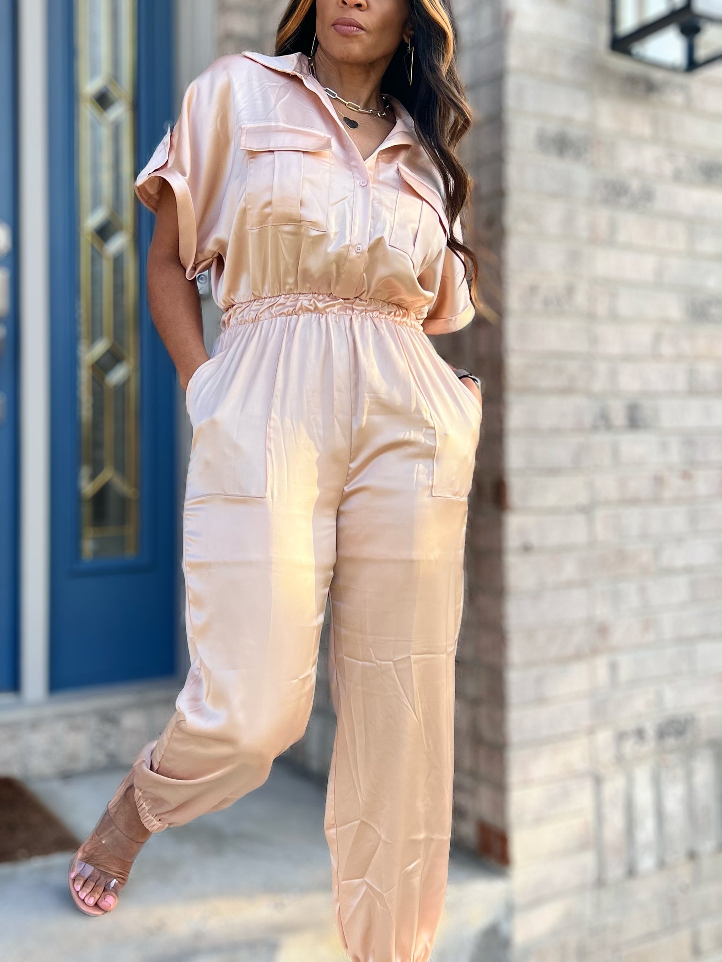 Cargo Jumpsuit