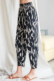 Smock waist pant