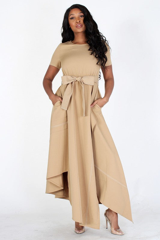 Spoil Her Asymmetric Dress